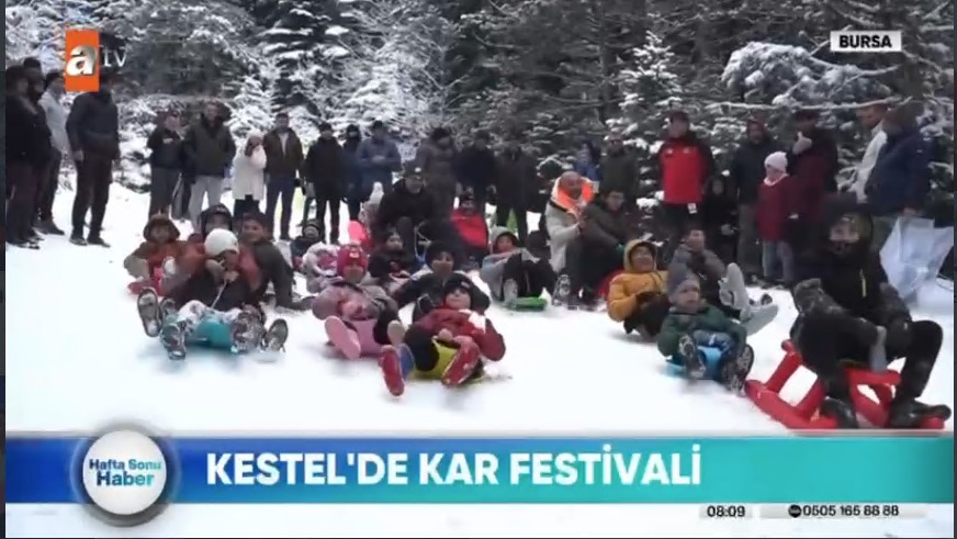 Kestel'de Kar Festivali Heyecanı