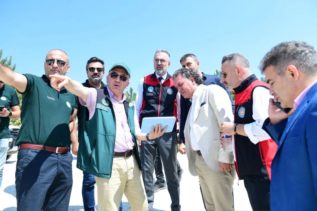 Başkan Erol’dan Şevketiye Göleti’ne Yakın Takip: 4 Bin 200 Dekar Arazi Suyla Buluşacak