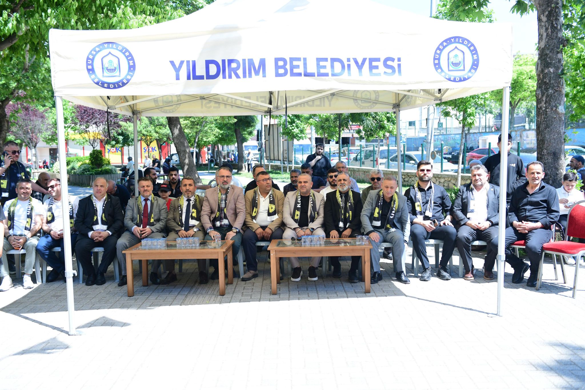 Yavuzselim Spor Kulübü’nün açılış programında gençlerimizin heyecanına ortak olduk