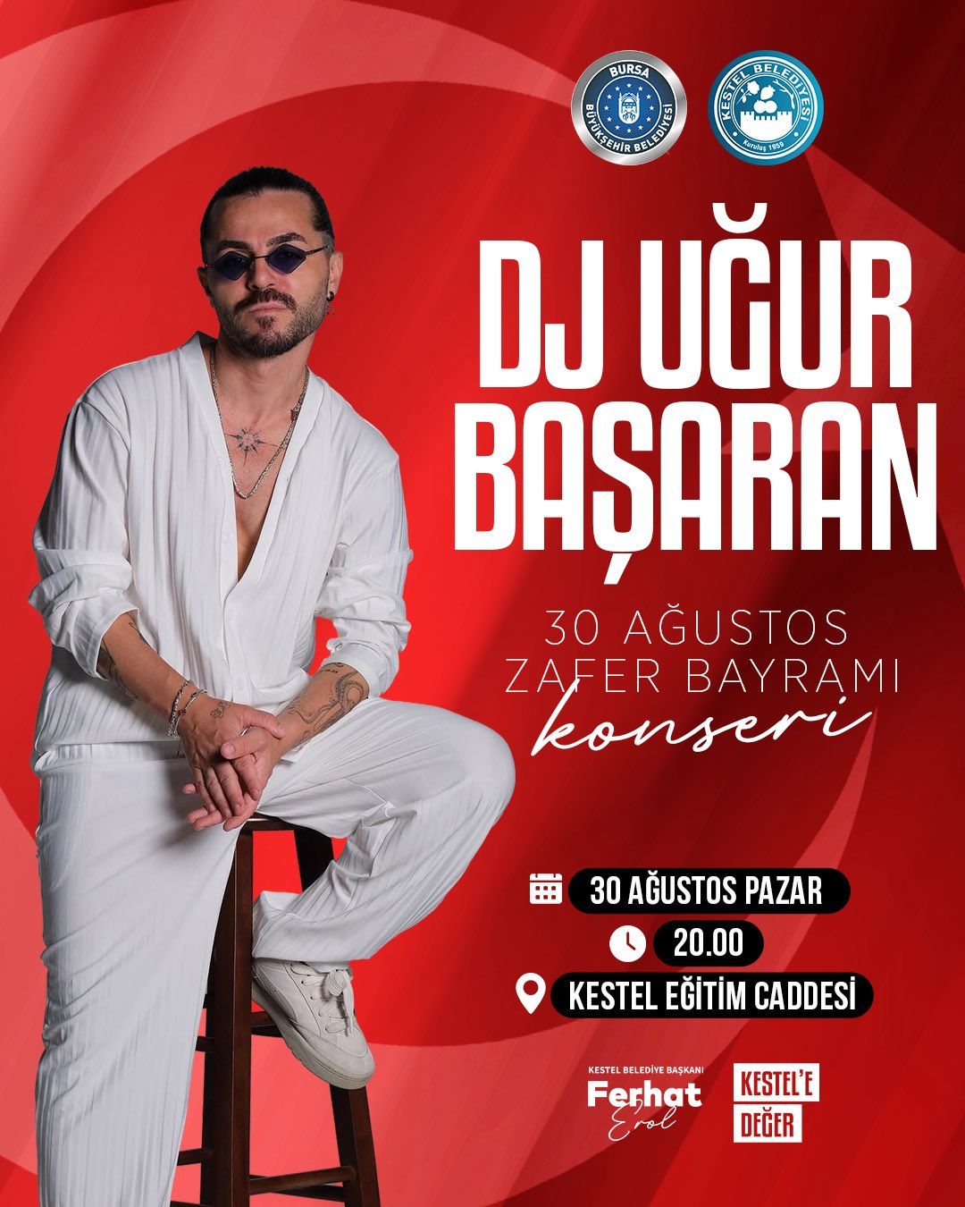 Zaferin coşkusu, müziğin ritmiyle Kestel’de!