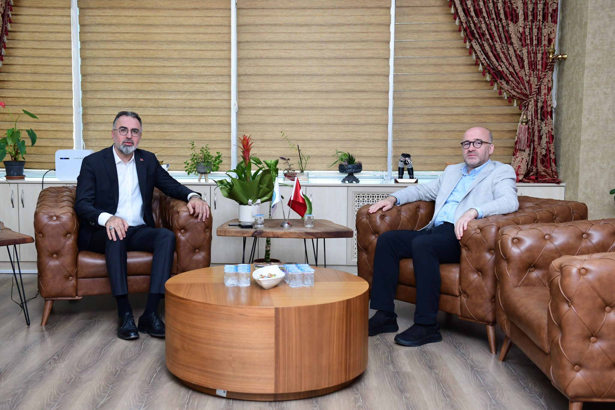 Çevre, Şehircilik ve İklim Değişikliği İl Müdürümüz Sayın Hayrettin Eldemir’i belediyemizde ağırladık.