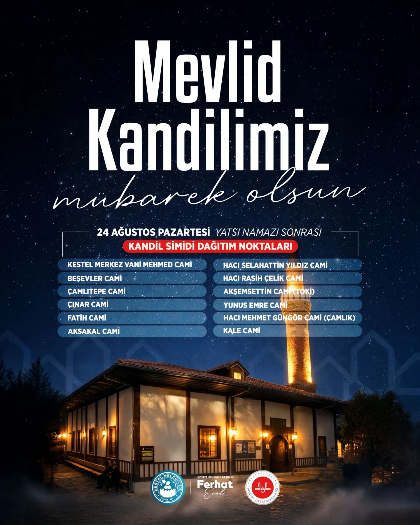 Mevlid Kandilimiz mübarek olsun.