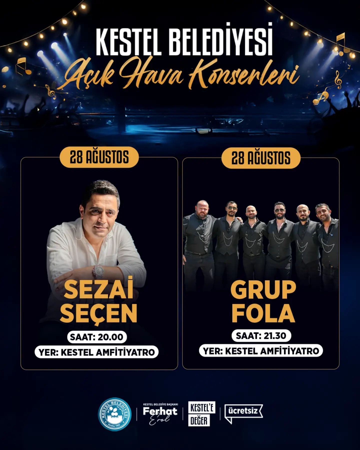 Kestel’de yaz akşamları bir başka güzel